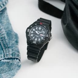 Thumbnail Đồng Hồ Casio Nam MRW-200H-1BVDF Mặt Tròn Dây Cao Su Chính Hãng 2