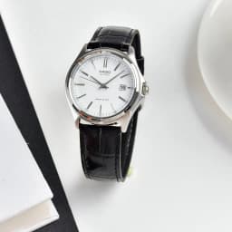 Thumbnail Đồng Hồ Casio Nam MTP-1183E-7ADF Mặt Tròn Màu Trắng Dây Da Chính Hãng 2