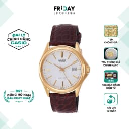 Thumbnail Đồng Hồ Casio Nam MTP-1183Q-7ADF Mặt Tròn Dây Da Chính Hãng 1