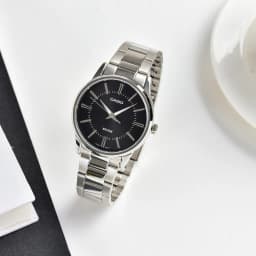 Thumbnail Đồng Hồ Casio Nam MTP-1303D-1AVDF Mặt Tròn Màu Đen Dây Kim Loại Chính Hãng 2