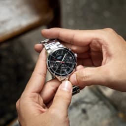 Thumbnail Đồng Hồ Casio Nam MTP-1374D-1AVDF Mặt Tròn Màu Đen Dây Kim Loại Chính Hãng 3