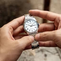 Thumbnail Đồng Hồ Casio Nam MTP-V006D-7BUDF Mặt Tròn Màu Trắng Dây Kim Loại Chính Hãng 2