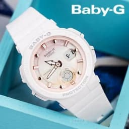 Thumbnail Đồng hồ casio nữ dây nhựa BABYG BGA-250-7A2DR chính hãng 1