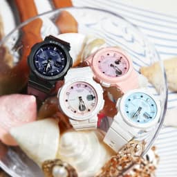 Thumbnail Đồng hồ casio nữ dây nhựa BABYG BGA-250-7A2DR chính hãng 4
