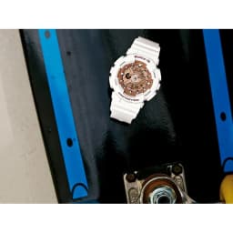 Thumbnail Đồng hồ casio nữ dây nhựa chính hãng BABYG BA-110X-7A1 2