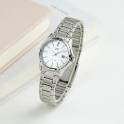 Thumbnail Đồng Hồ Casio Nữ LTP-1183A-7ADF Mặt Tròn Dây Kim Loại Chính Hãng 2