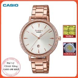 Thumbnail Đồng Hồ Casio Nữ Sheen SHE-4535YPG-7AUDF siêu mỏng kính sapphire 1