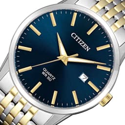 Thumbnail Đồng Hồ Citizen Nam Dây Kim Loại Pin-Quartz BI5006-81L - Mặt Xanh (39mm) 1