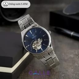 Thumbnail Đồng hồ cơ nam lộ máy chính hãng Festina F6847/3 chống nước 5 ATM, thiết kế mặt xanh ấn tượng, dây thép không gỉ cao cấp 3