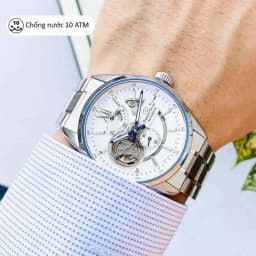 Thumbnail Đồng hồ cơ nam Orient Star Watch Joker Skeleton RE-AV01 phiên bản giới hạn mặt kính Sapphire dây thép đeo tay chính hãng 4