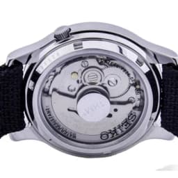 Thumbnail Đồng hồ cơ nam Seiko SNK809K2S kính Hardlex chống xước, chống nước 3 ATM. dây dù thời trang cao cấp chính hãng Nhật Bản 3