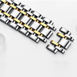 Thumbnail Đồng hồ cơ tự động nam AOKULASIC Automatic dây thép đúc đặc - Thiết kế lộ máy cá tính - Chống nước tốt AOK99 4