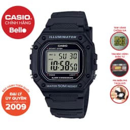 Thumbnail Đồng hồ dây nhựa Casio Nam W-218 chính hãng bảo hành 1 năm Pin trọn đời 1