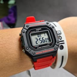 Thumbnail Đồng hồ dây nhựa Casio Nam W-218 chính hãng bảo hành 1 năm Pin trọn đời 4