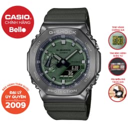 Thumbnail Đồng hồ Dây nhựa Nam Casio G-Shock GM-2100B-3ADR chính hãng bảo hành 5 năm Pin trọn đời 1