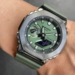 Thumbnail Đồng hồ Dây nhựa Nam Casio G-Shock GM-2100B-3ADR chính hãng bảo hành 5 năm Pin trọn đời 2