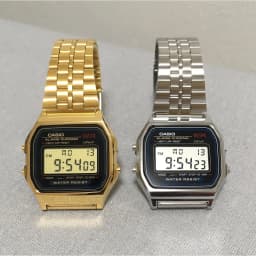 Thumbnail Đồng hồ dây thép Casio Nam A159 chính hãng bảo hành 1 năm Pin trọn đời 2