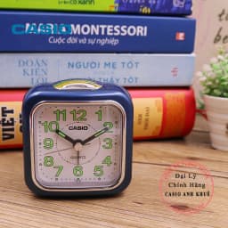 Thumbnail Đồng hồ để bàn Casio TQ-142-2DF có báo thức( 7.7×7.2×4.9 cm ) 1