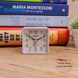 Thumbnail Đồng hồ để bàn - du lịch Casio TQ-140-7DF có báo thức ( 5.7 x 5.7 cm) 1