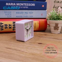 Thumbnail Đồng hồ để bàn - du lịch Casio TQ-140-7DF có báo thức ( 5.7 x 5.7 cm) 2