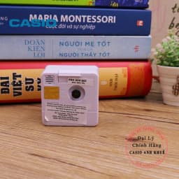 Thumbnail Đồng hồ để bàn - du lịch Casio TQ-140-7DF có báo thức ( 5.7 x 5.7 cm) 4