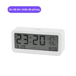Thumbnail Đồng hồ để bàn SEN CLOCK SC001 Màn hình LCD, kiểu dáng thanh lịch, xuất xứ Việt Nam 2