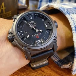 Thumbnail Đồng hồ đeo tay chống nước bằng da thể thao nam NAVIFORCE NF9099 (có hộp gốc) Jam tangan 3