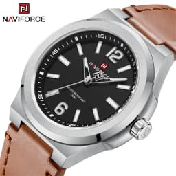Thumbnail Đồng hồ đeo tay nam NAVIFORCE Thương hiệu hàng đầu Đồng hồ chống nước sang trọng Thể thao kinh doanh Quân đội Quân đội Đồng hồ thạch anh nguyên bản 1