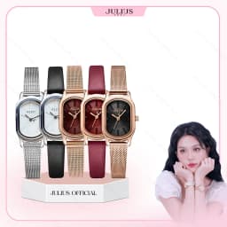 Thumbnail Đồng hồ đeo tay, Đồng hồ nữ Julius JA-1112 dây da | Julius Official 1