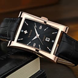 Thumbnail Đồng hồ đeo tay thể thao WWOOR 8017 máy thạch anh thật thép không gỉ chống thấm nước dây da thời trang cho nam 3