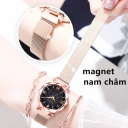 Thumbnail Đồng Hồ Đeo Tay Xiaoya 1269 Thiết Kế Dây Kim Loại Thời Trang Cho Nữ 1