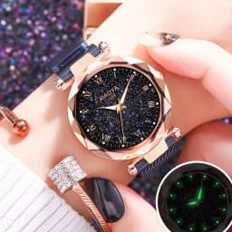 Thumbnail Đồng Hồ Đeo Tay XIAOYA 1289 Dây Kim Loại Cho Nữ 2