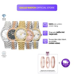 Thumbnail Đồng hồ Freelook FL.1.10214 nữ đẹp mặt nhỏ đính đá, mặt kính chống xước, chống nước, dây thép cao cấp chính hãng 1