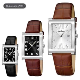 Thumbnail Đồng hồ nam Candino C4460 mặt kính khoáng cứng cáp, dây da đeo tay êm ái, chống nước 5 ATM cao cấp chính hãng Thụy Sỹ 3
