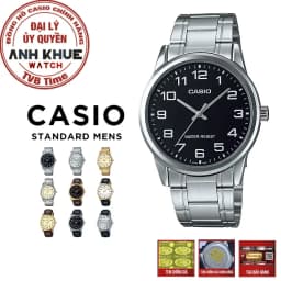 Thumbnail Đồng hồ nam Casio Standard chính hãng MTP-V001 Series (38mm) 1
