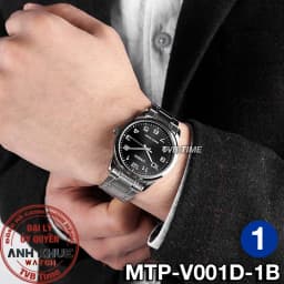 Thumbnail Đồng hồ nam Casio Standard chính hãng MTP-V001 Series (38mm) 3