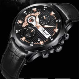 Thumbnail Đồng hồ nam chính hãng DIZIZID chống nước tốt - Dây thép đúc đặc - Chạy full 6 kim và lịch ngày - Tặng PIN DZ-A075 4