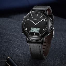 Thumbnail Đồng hồ nam chính hãng DIZIZID Kim-Kỹ thuật số dây da thật cao cấp - Chống nước tốt - Đa chức năng - Thiết kế cá tính 2