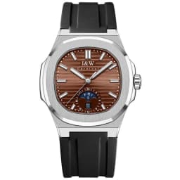 Thumbnail Đồng hồ nam chính hãng IW CARNIVAL IW735GT-15 Kính sapphire,Chống nước 50m,Bh 24 tháng,Máy cơ (Automatic),dây da mặt đỏ 4