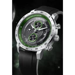 Thumbnail Đồng hồ nam chính hãng LOBINNI L16063-2 Lộ cơ, Kính chống xước,chống nước ,máy cơ Automatic,mặt tròn dáng thể thao 3 núm 1