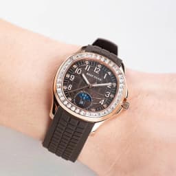 Thumbnail Đồng hồ nam chính hãng Reef Tiger RGA1805-3 kính chống xước,chống nước 50m,Bh 24 tháng,máy cơ (automatic),Dây cao su nâu 2