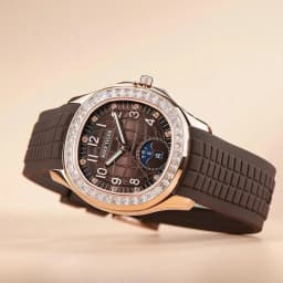 Thumbnail Đồng hồ nam chính hãng Reef Tiger RGA1805-3 kính chống xước,chống nước 50m,Bh 24 tháng,máy cơ (automatic),Dây cao su nâu 4