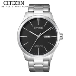 Thumbnail Đồng Hồ Nam Citizen Automatic Dây Thép Không Gỉ NH8350-83E - Mặt Đen (40mm) 1