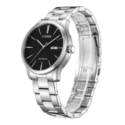 Thumbnail Đồng Hồ Nam Citizen Automatic Dây Thép Không Gỉ NH8350-83E - Mặt Đen (40mm) 2