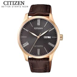 Thumbnail Đồng Hồ Nam Citizen Automatic Dây Da NH8353-00H - Mặt Xám (40mm) 1