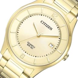 Thumbnail Đồng Hồ Nam Citizen Dây Thép Không Gỉ BD0043-83P - Mặt Vàng 1