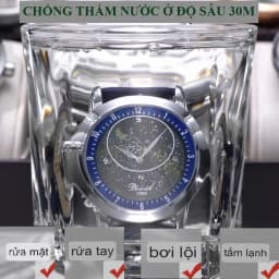 Thumbnail Đồng hồ nam cơ tự động DIZIZID Automatic chính hãng chống nước 30m, dây da cao cấp - Thiết kế dải ngân hà chuyển động 4