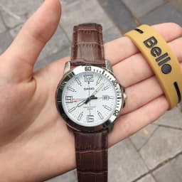 Thumbnail Đồng hồ Nam dây da Casio MTP-VD01 chính hãng bảo hành 1 năm Pin trọn đời 3