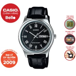 Thumbnail Đồng hồ Nam dây da Casio MTP-V006 chính hãng bảo hành 1 năm Pin trọn đời 1