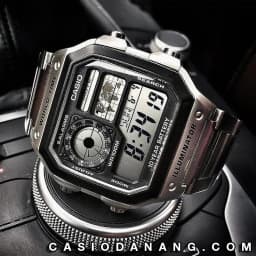 Thumbnail Đồng hồ nam dây kim loại Casio chính hãng AE-1200WHD-1AVDF (42mm) 2